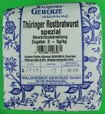 Waldheimer Thüringer Rostbratwurst